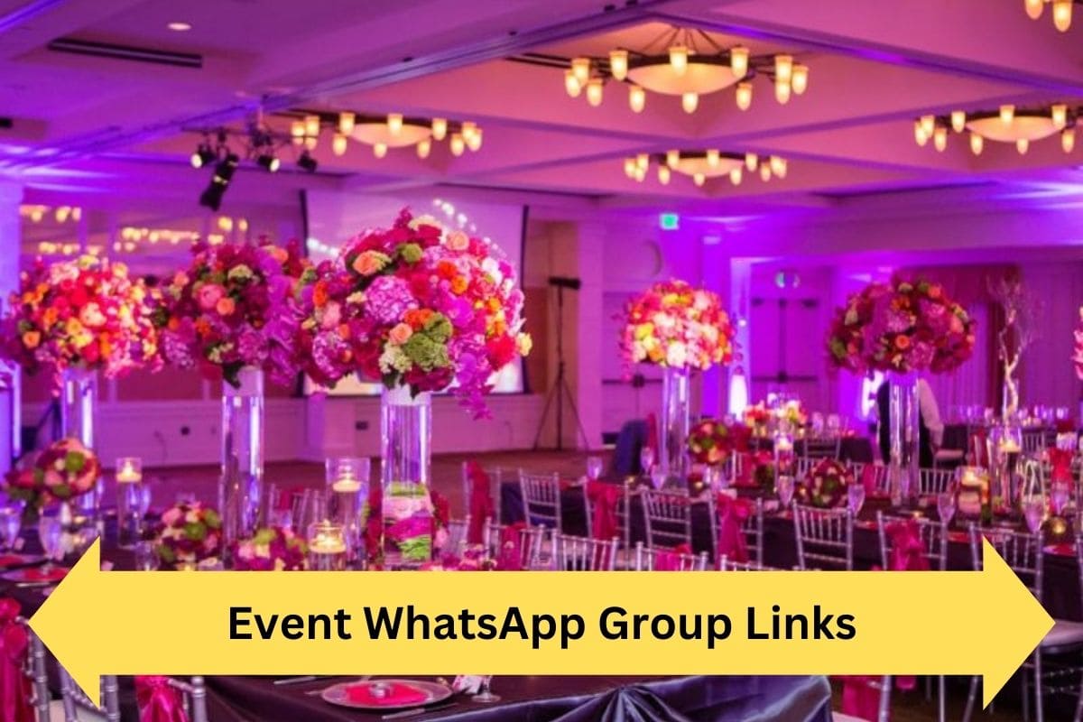 Event WhatsApp Group Links